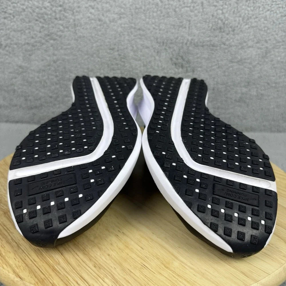 Nike Interact Run Mens Size 8 Womens 9.5 Black Road Running Shoes‎ Sneakers